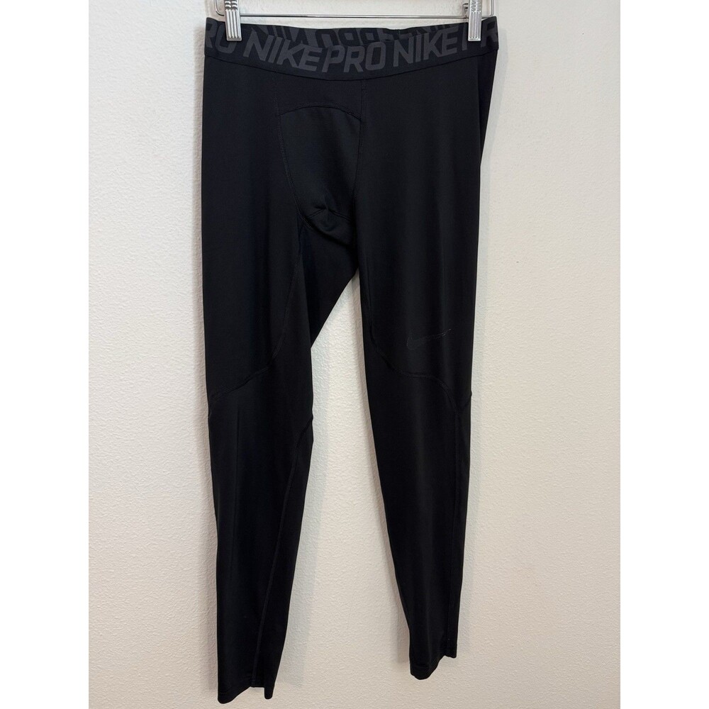 Men’s Nike Pro Compression Training Leggings Black Large Dri-Fit 838067-010